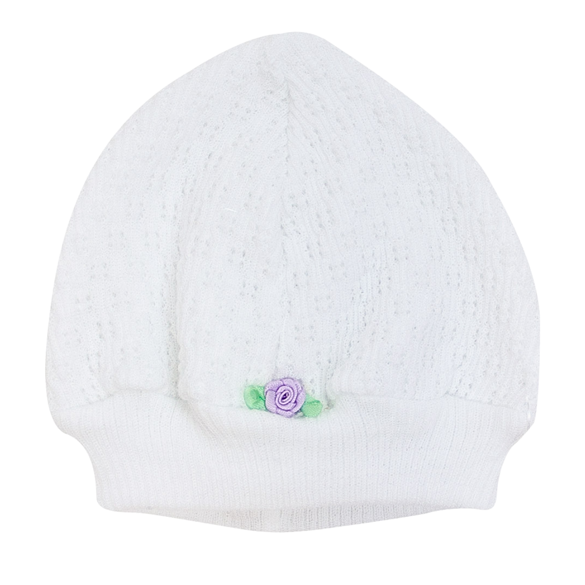 Beanie with Rosette