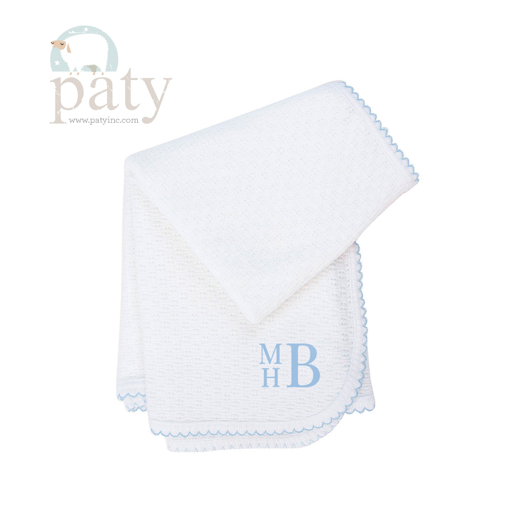 Monogrammed swaddle clearance