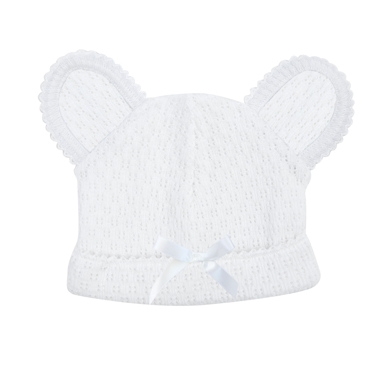 Paty Knit Bear Beanie