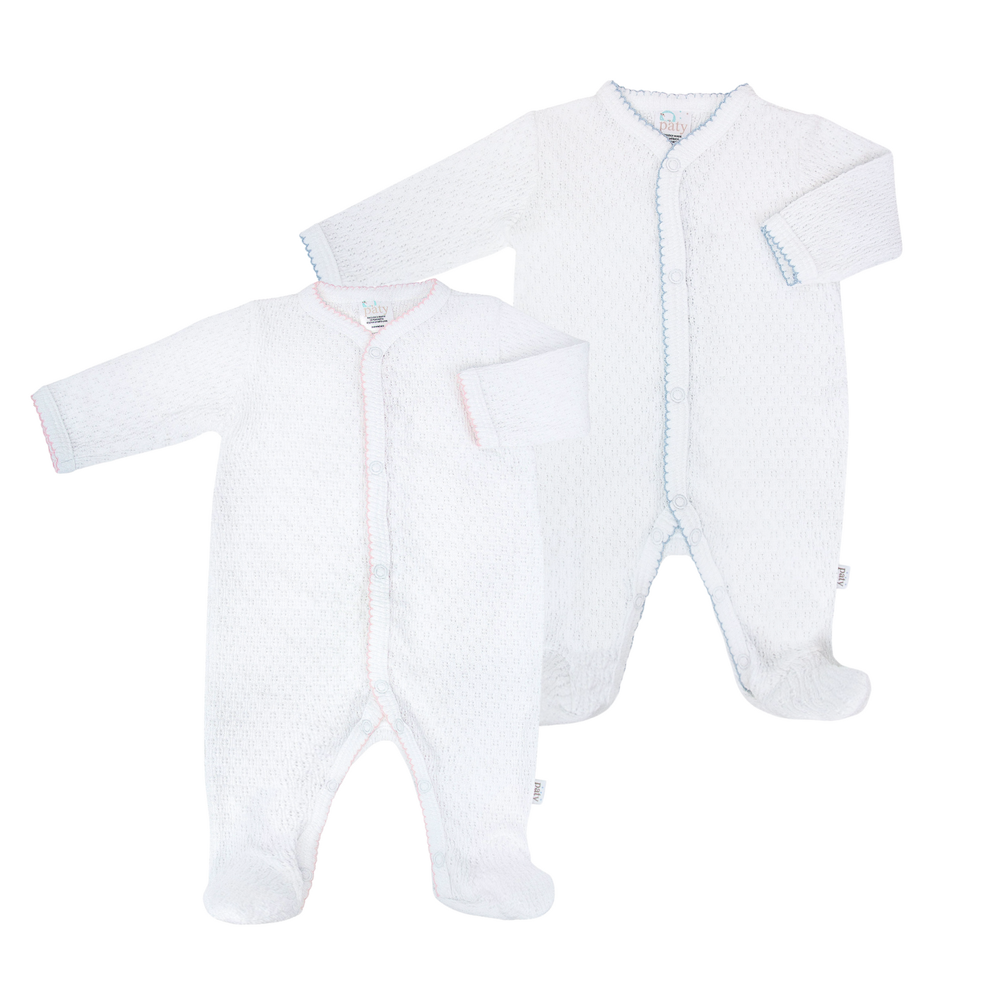 Paty Knit Footie #119