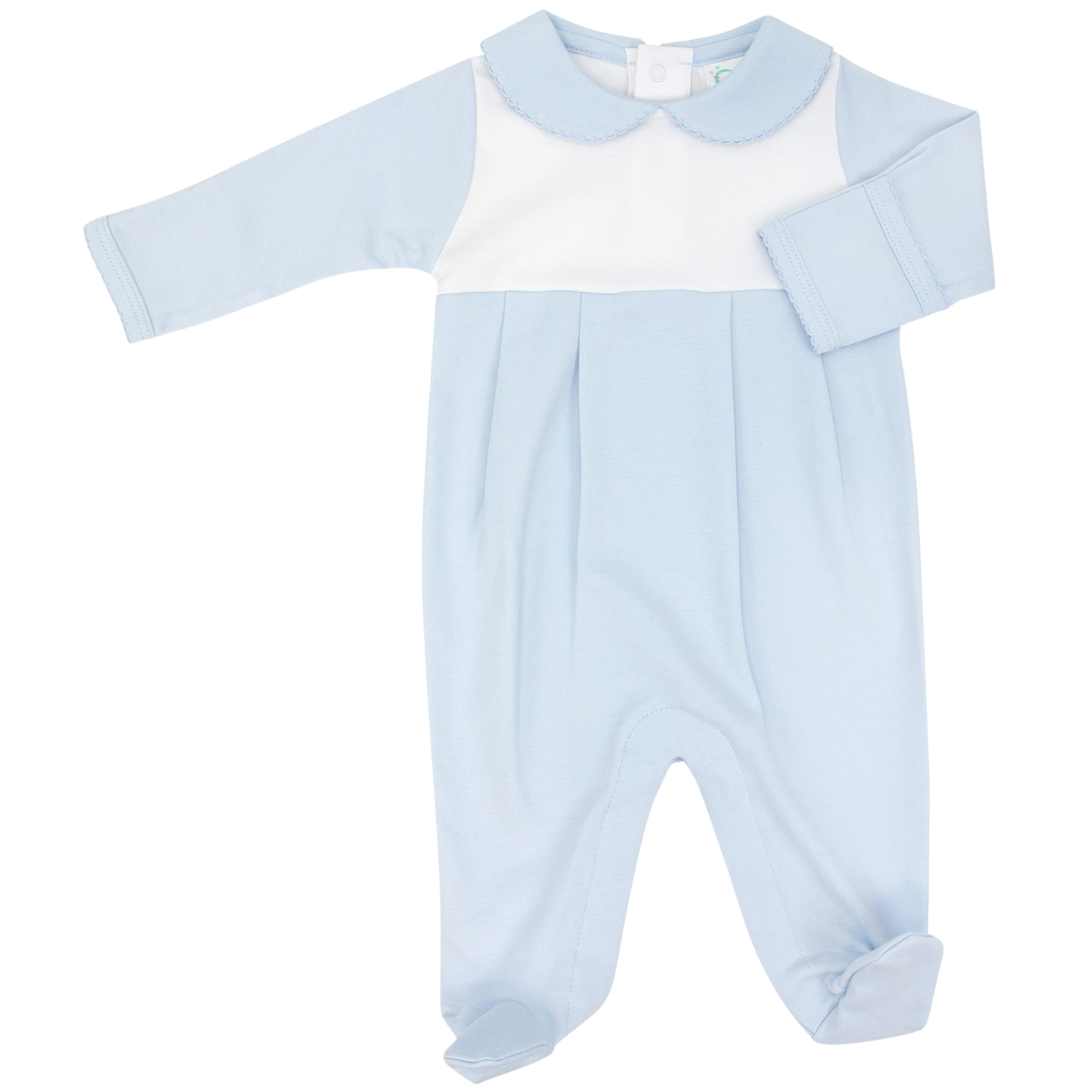 Pima Colorblock Footie