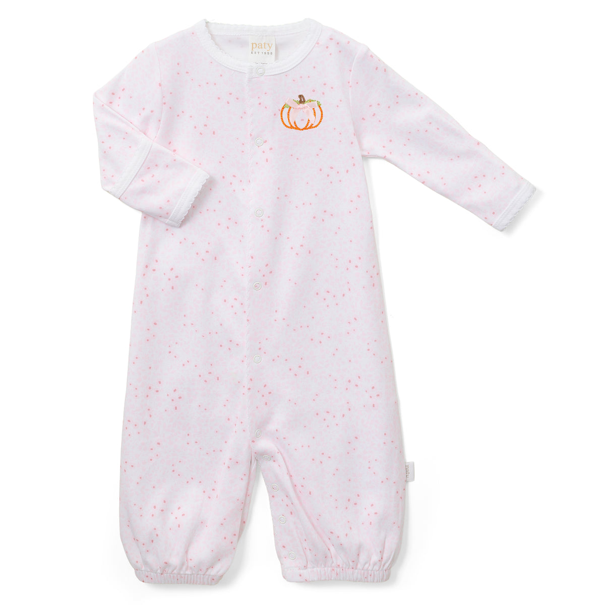 Paty Organic Cotton Interlock Pumpkin Converter Gown