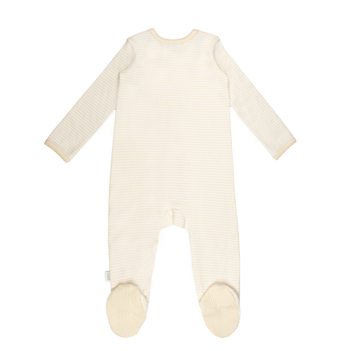 Striped Zipper Footie (Fall Holiday Collection 2025)