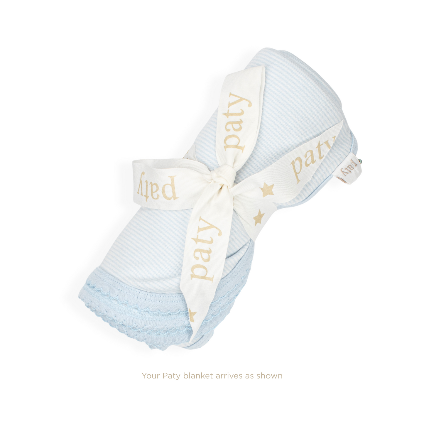 Striped Interlock Swaddle Blanket