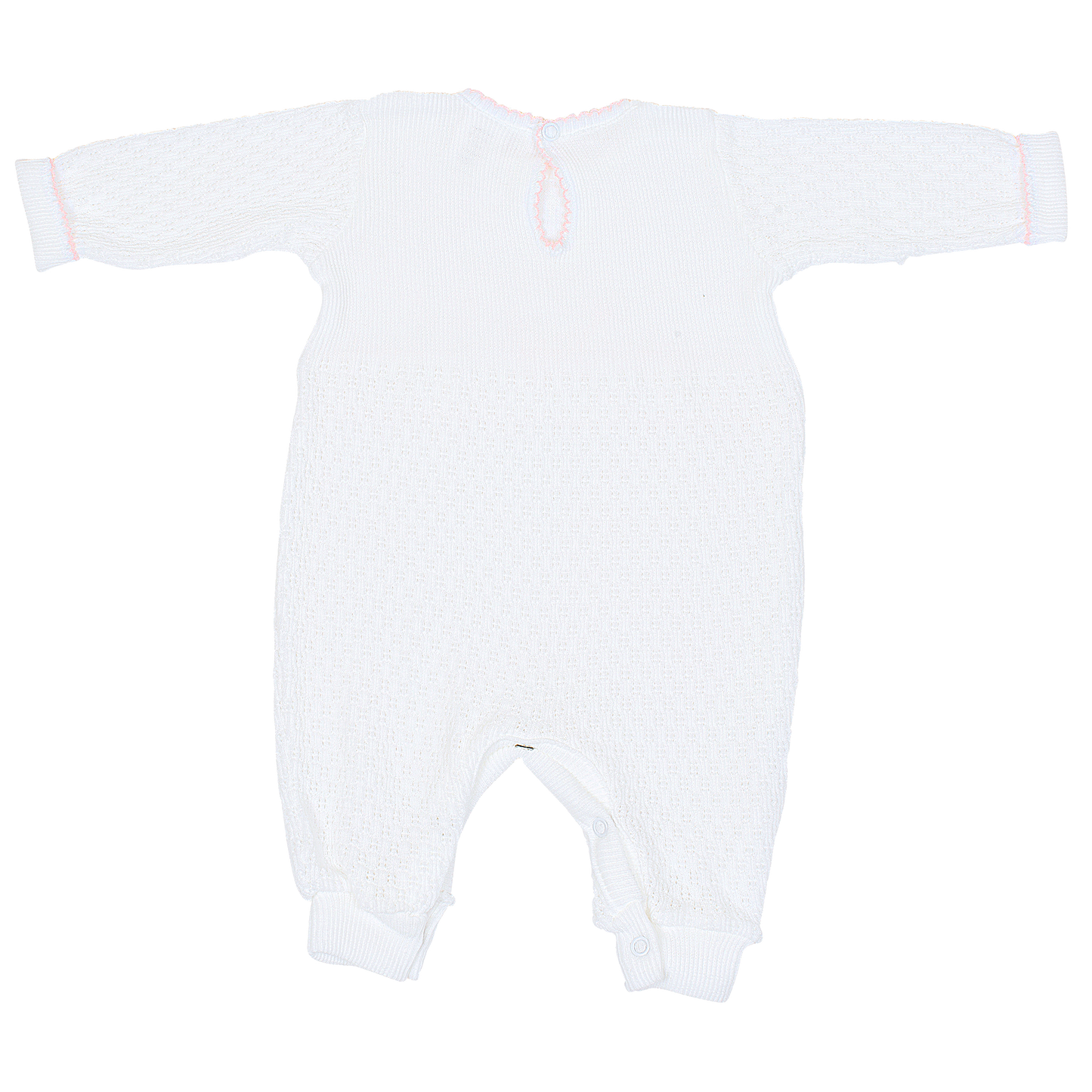 Paty Knit Swiss Floral Romper