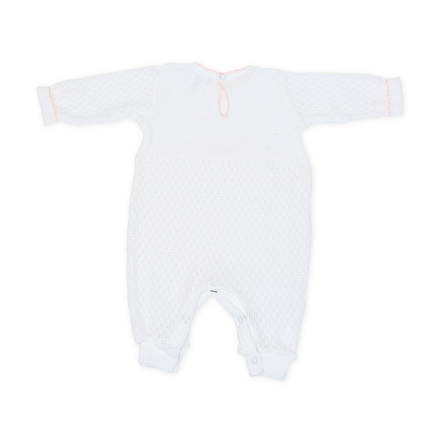 Paty Knit Romper, Swiss Floral #166SWFLS