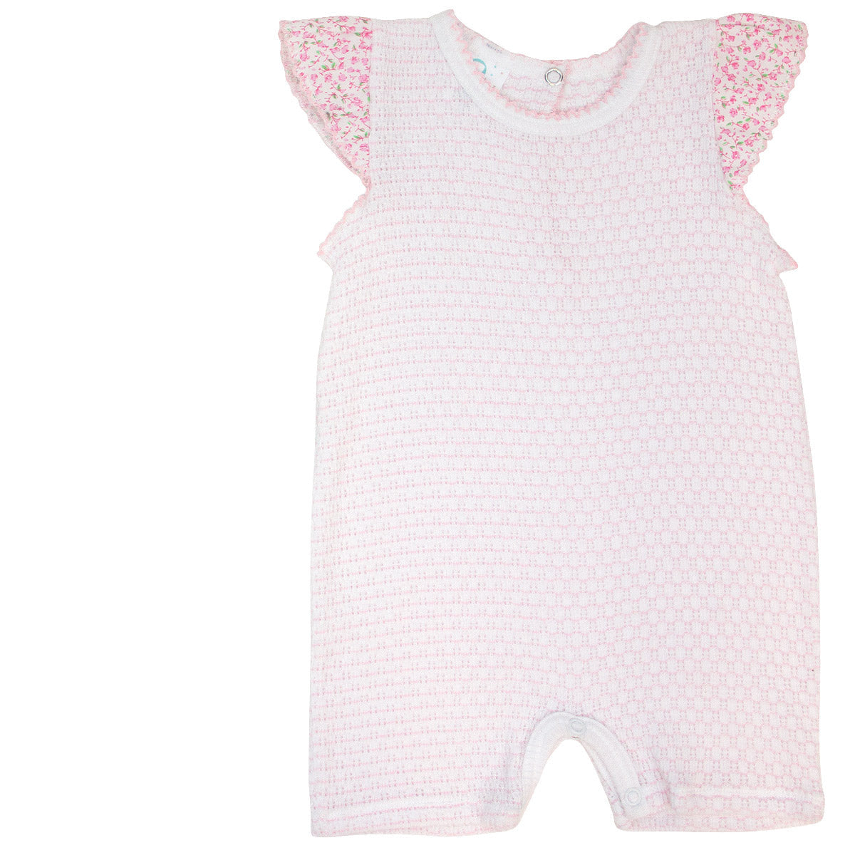 Paty Knit Ruffle Sleeve Romper