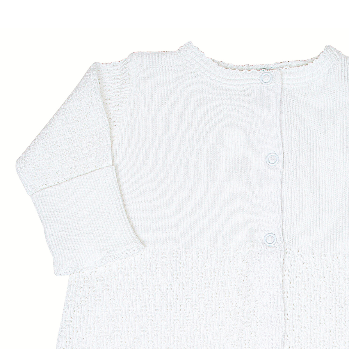 Paty Knit LS, Full Snap Gown #172LS