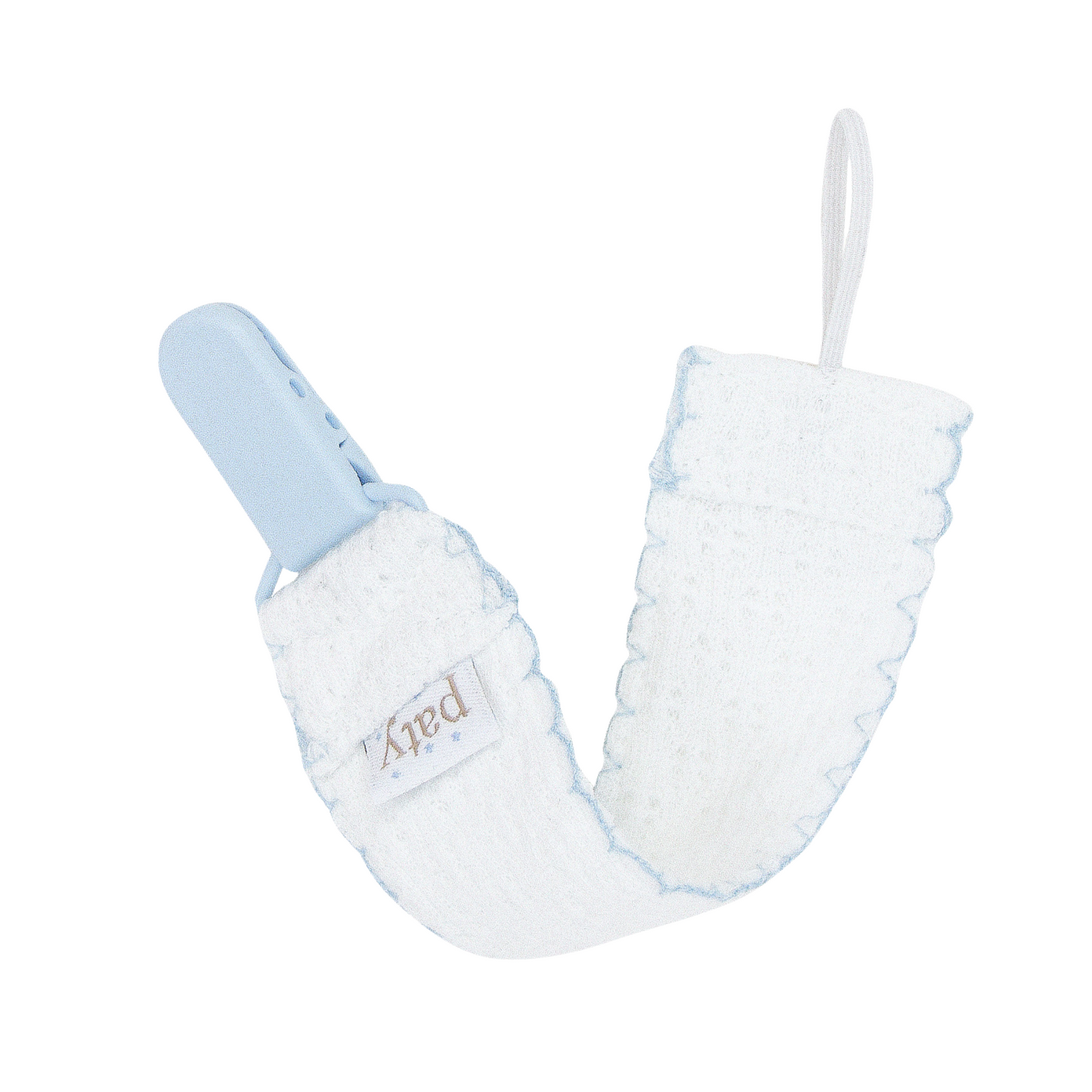 Paty Knit Pacifier Clip