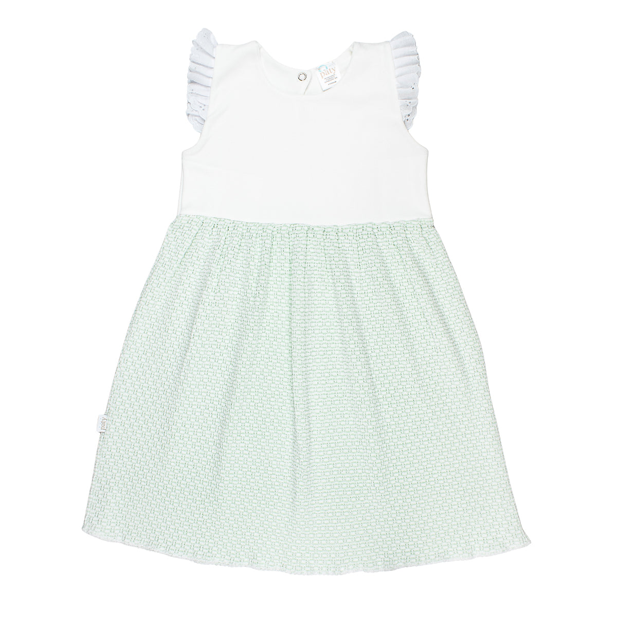 Dress w/ Eyelet Trim