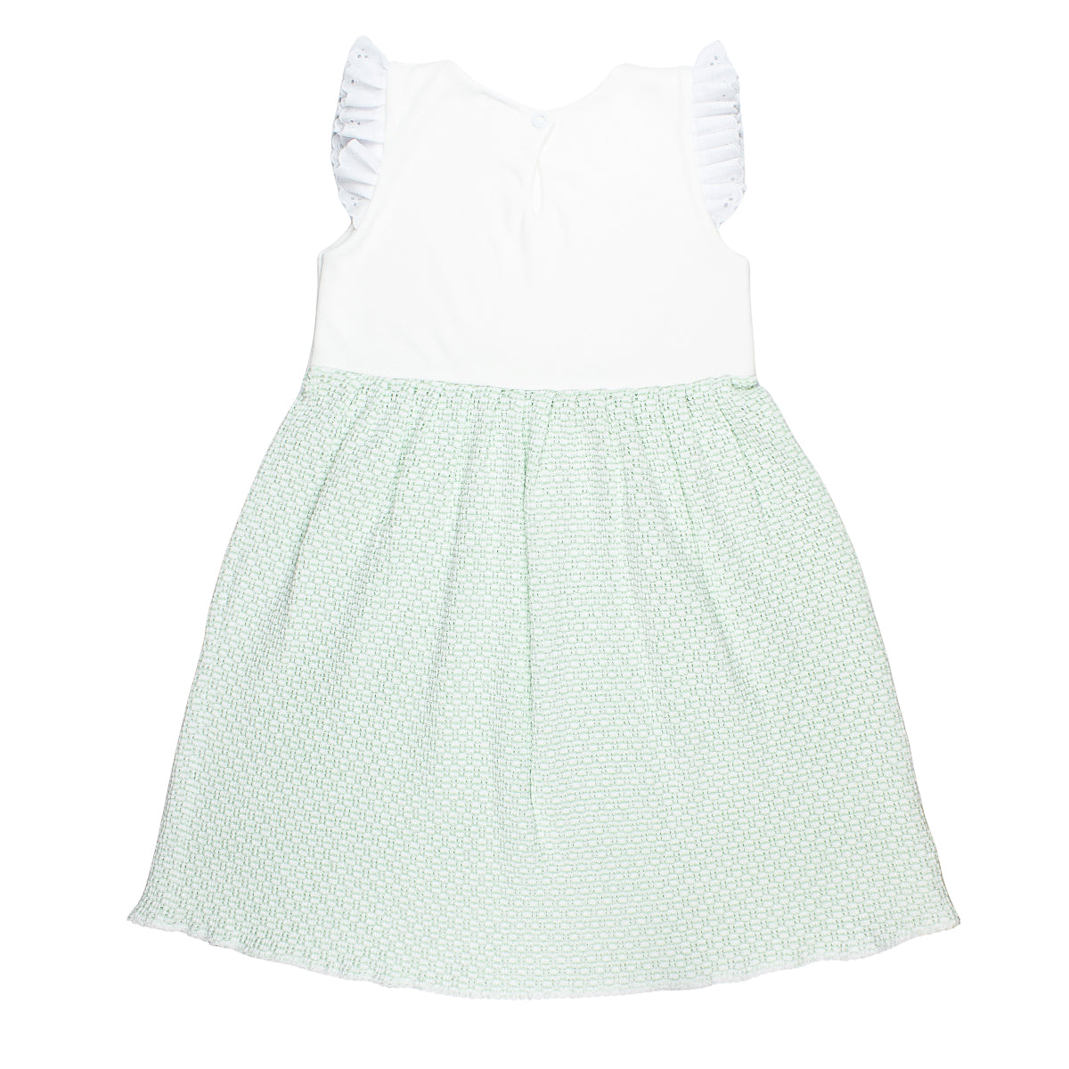 Dress w/ Eyelet Trim
