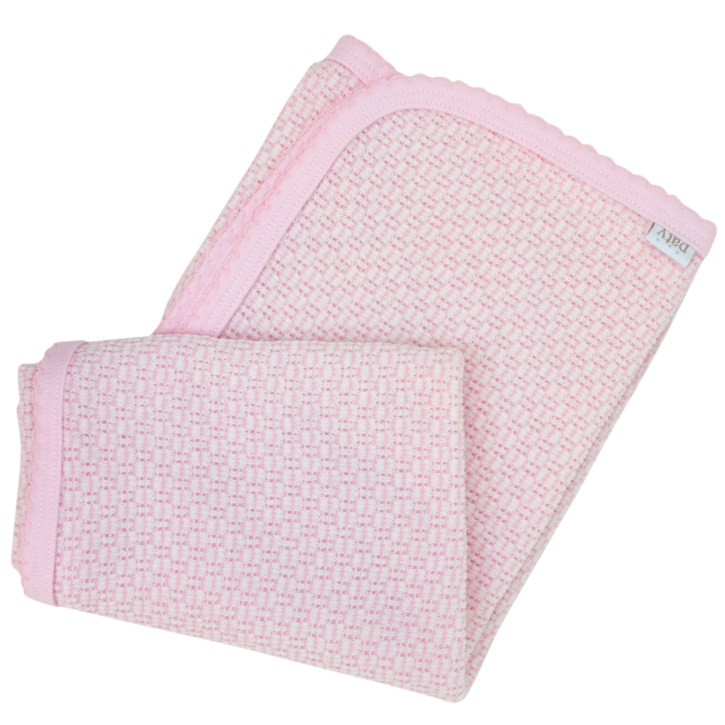 Paty Knit Blanket, Pima Binding 207J