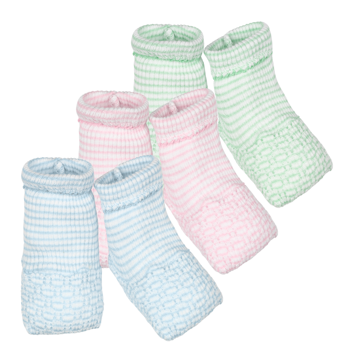 Paty Knit Solid Color Booties