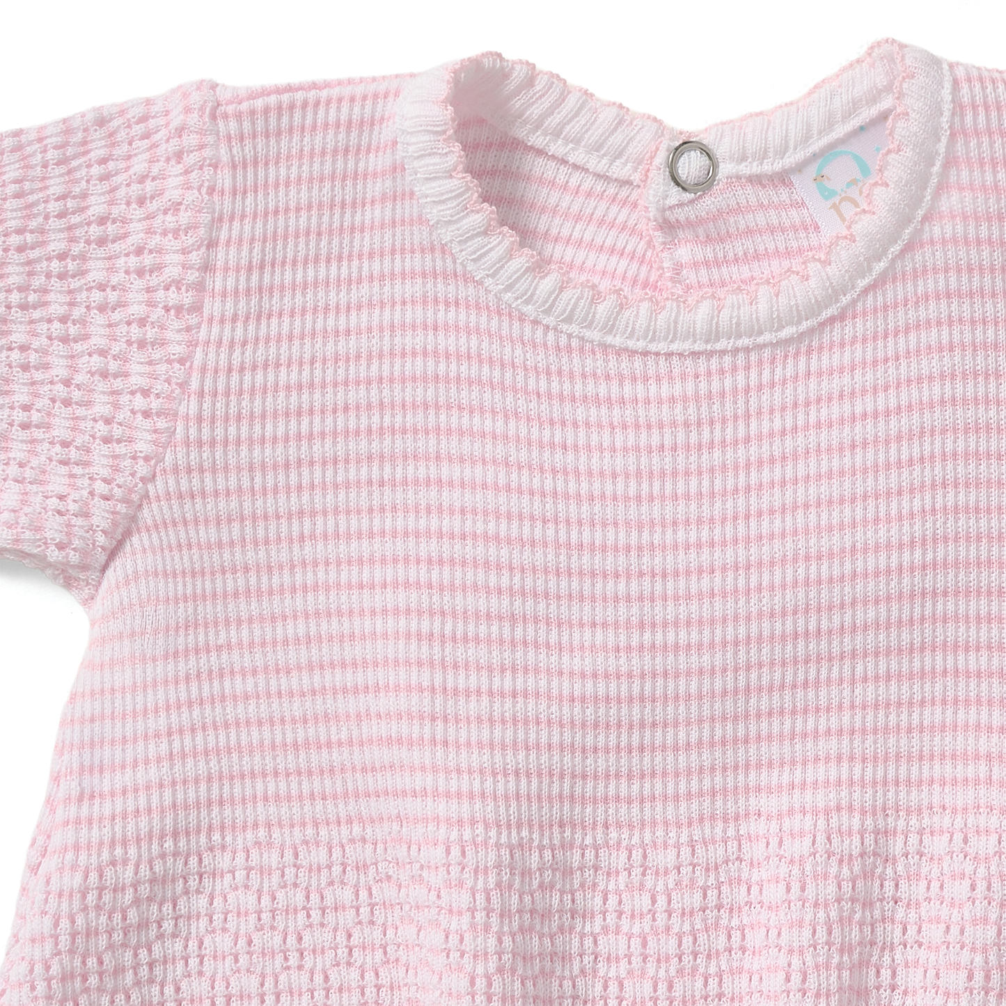 Paty Knit Ruffle Hem Bubble in Solid Colors