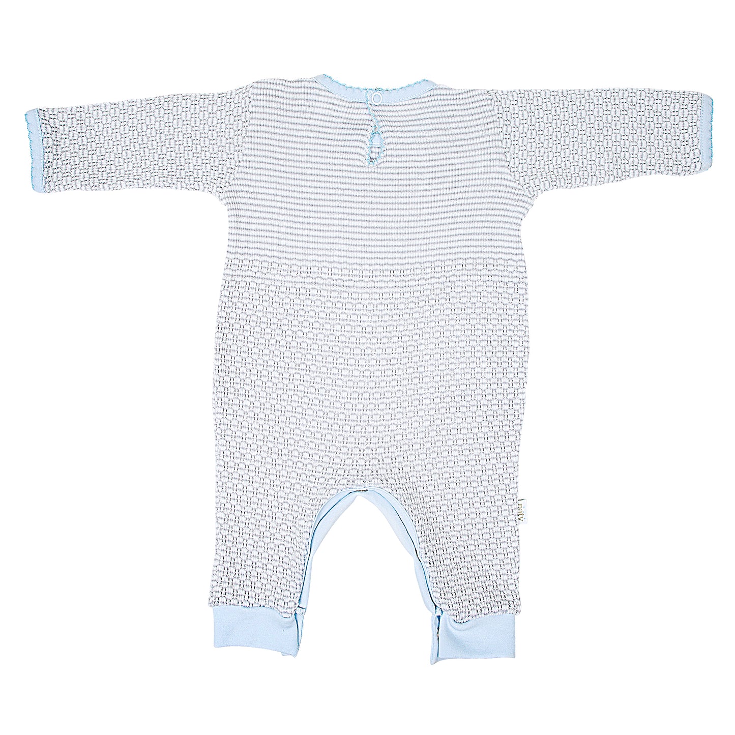 Paty Knit Romper with Pima Binding (Long Sleeve) #266LSJ