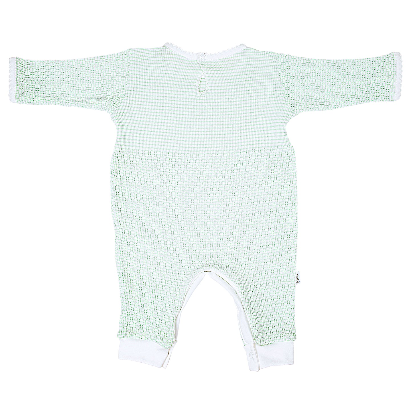 Paty Knit Romper with Pima Binding (Long Sleeve) #266LSJ