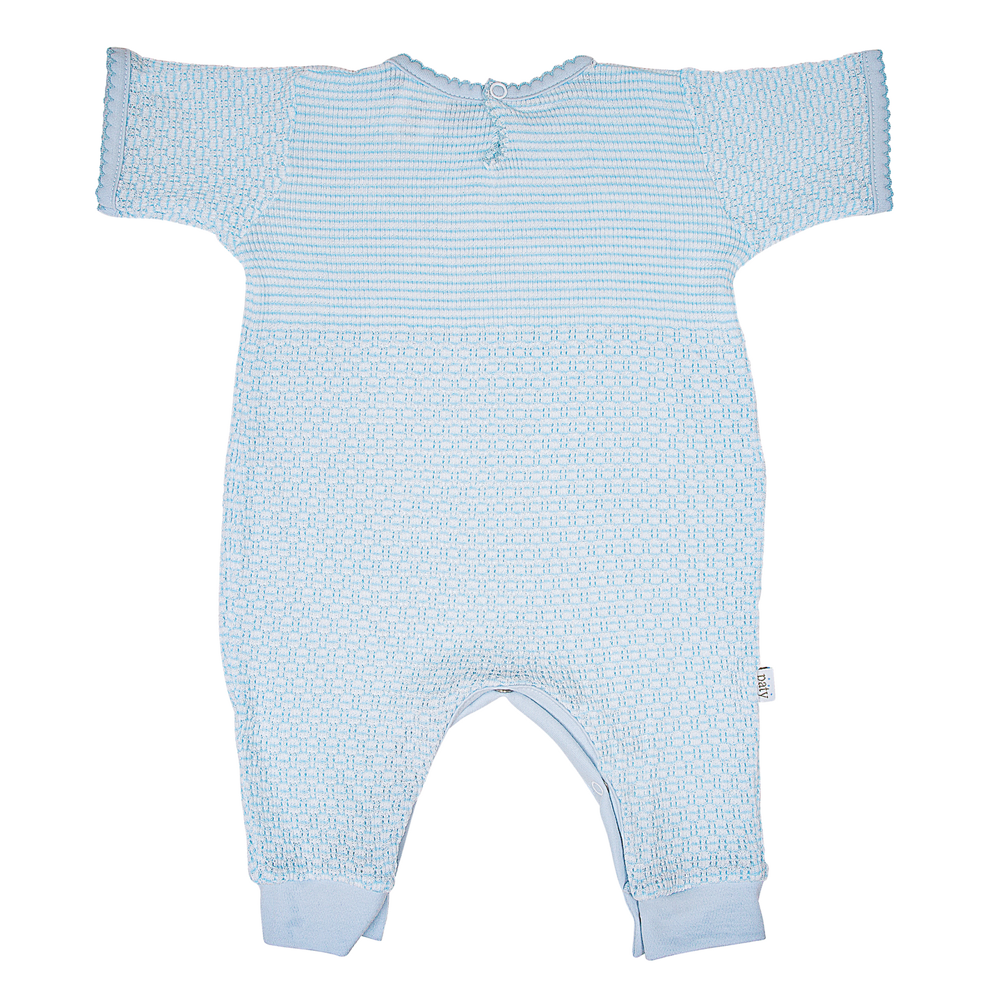 Paty Knit Romper with Pima Binding (Short Sleeve) #266SSJ
