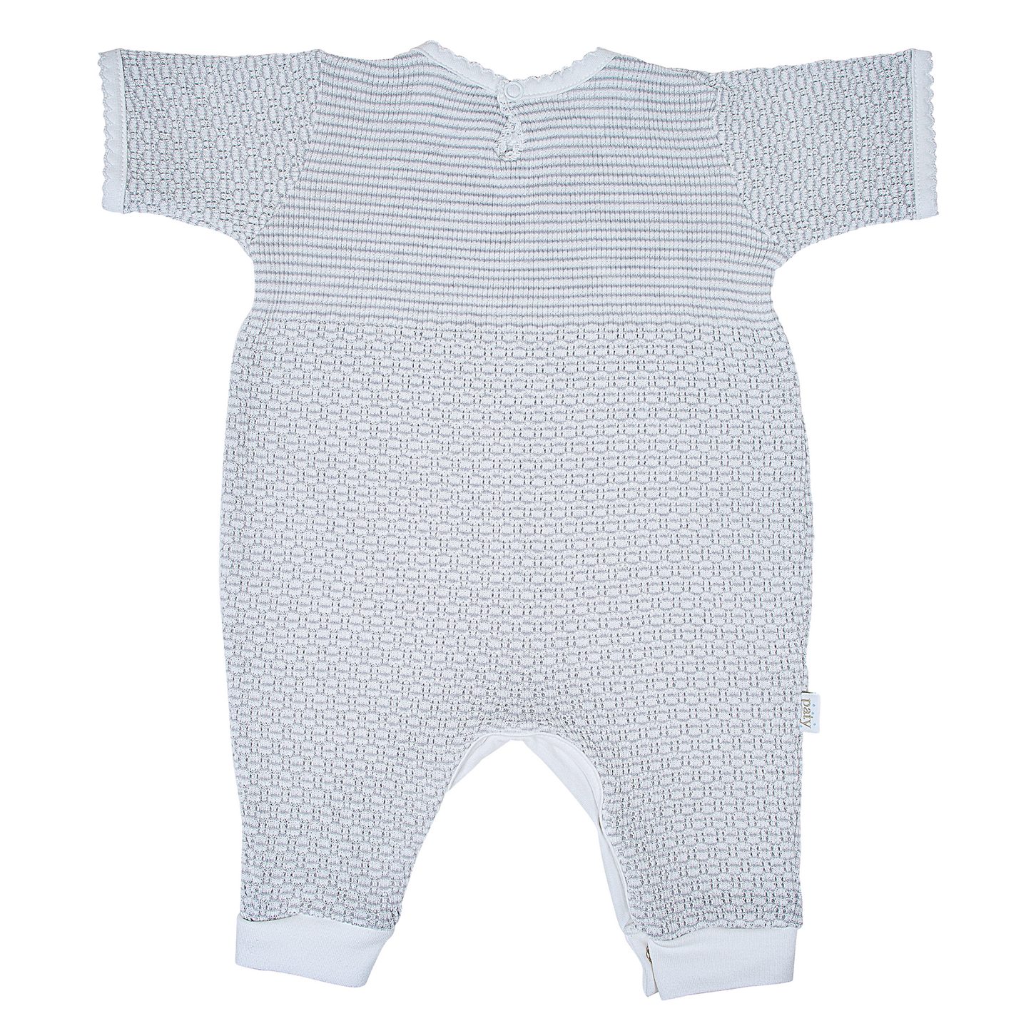 Paty Knit Romper with Pima Binding (Short Sleeve) #266SSJ