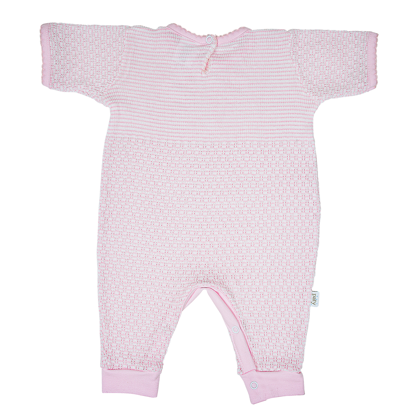 Paty Knit Romper with Pima Binding (Short Sleeve) #266SSJ
