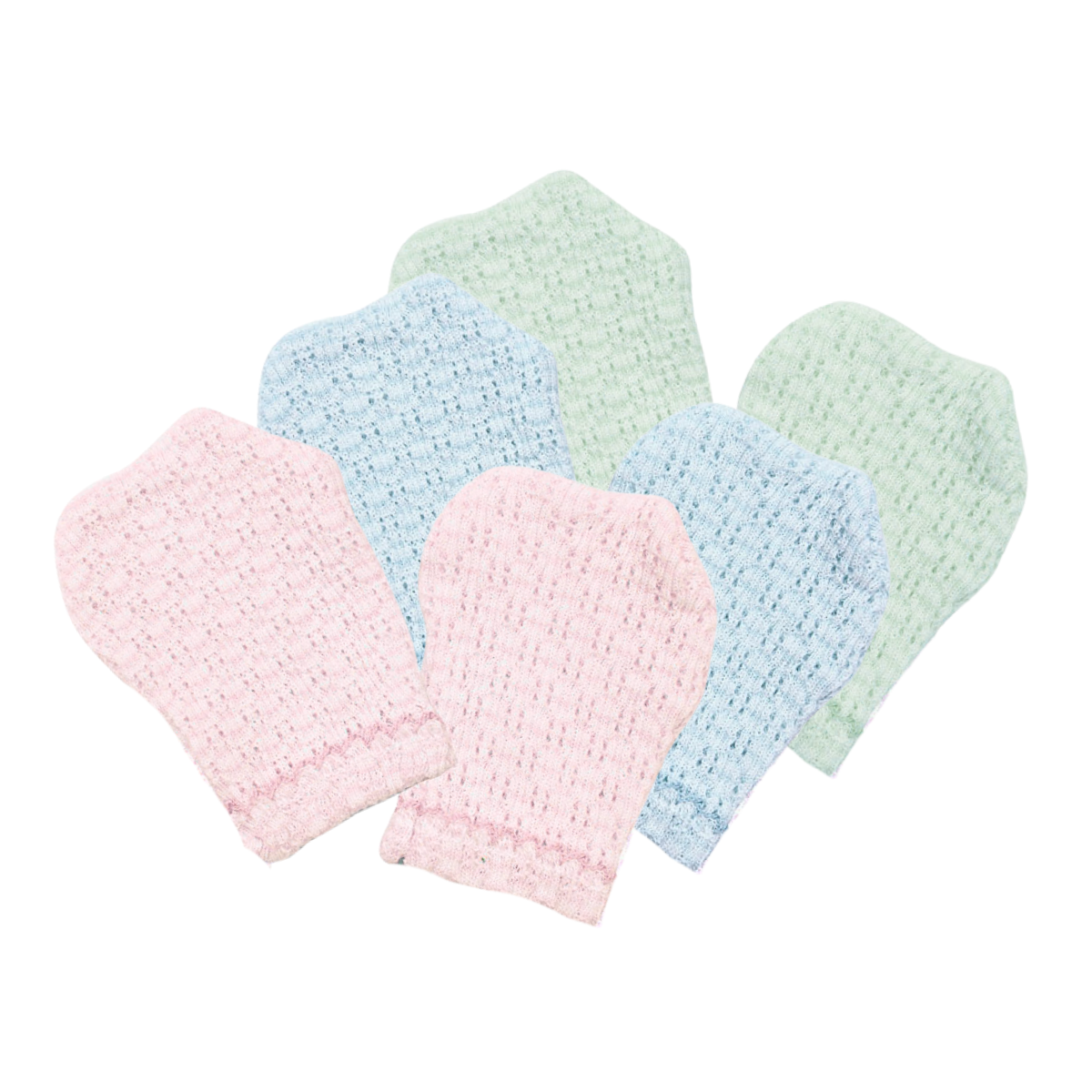 Paty Knit Mittens in Solid Colors