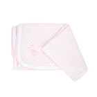 Paty Knit Pinstripe Swaddle Blanket
