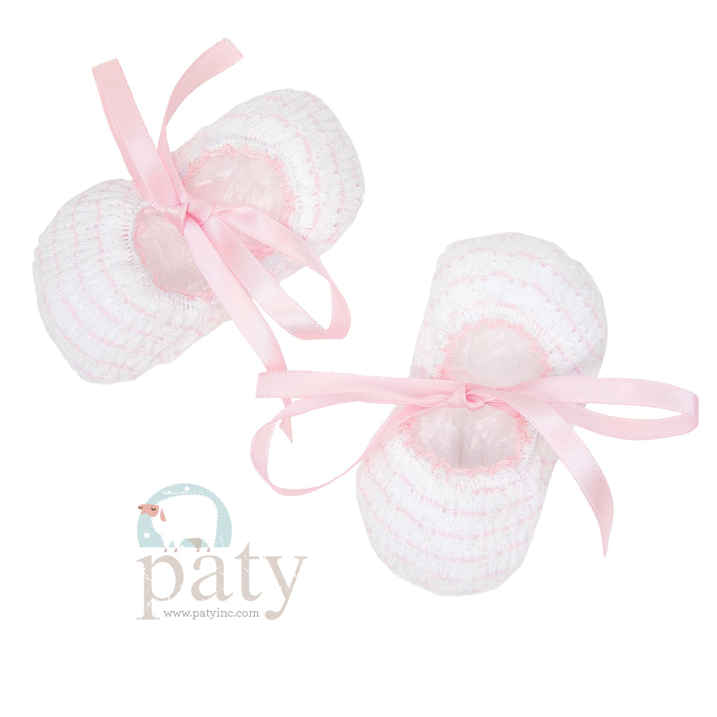 Paty Knit Pinstripe Slippers #356