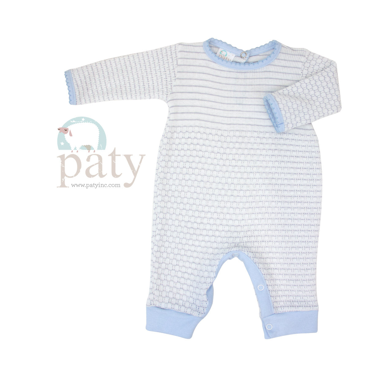 Pinstripe Romper w/ Trim Options #366LSJ