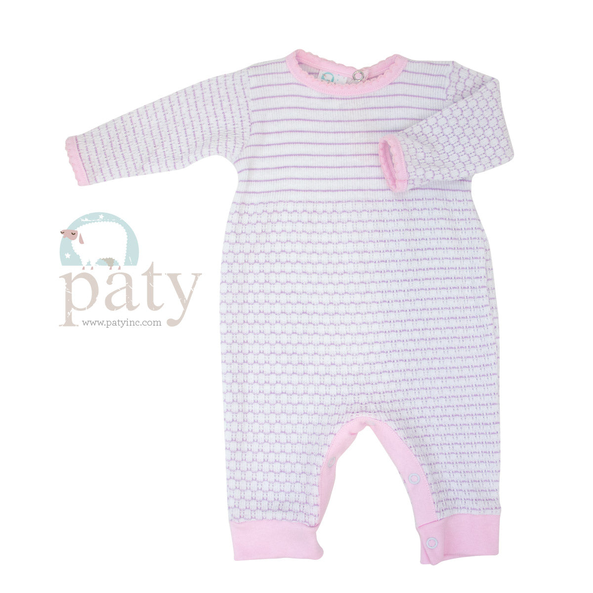 Pinstripe Romper w/ Trim Options #366LSJ