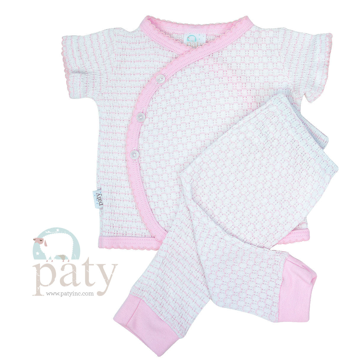 Paty Knit, Kimono Set