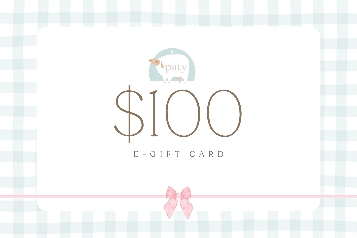 Paty E-Gift Card