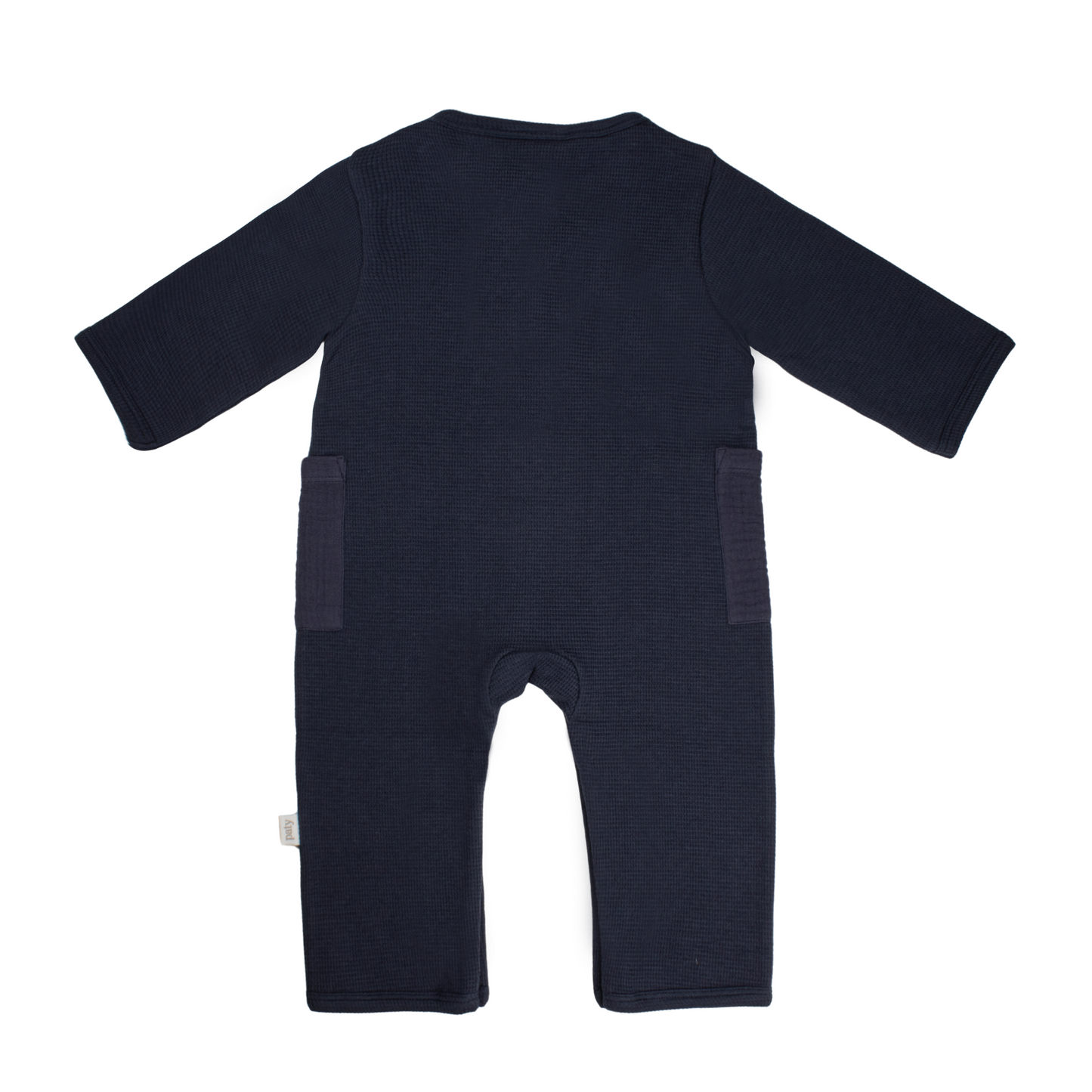 Organic Cotton Waffle Knit Romper