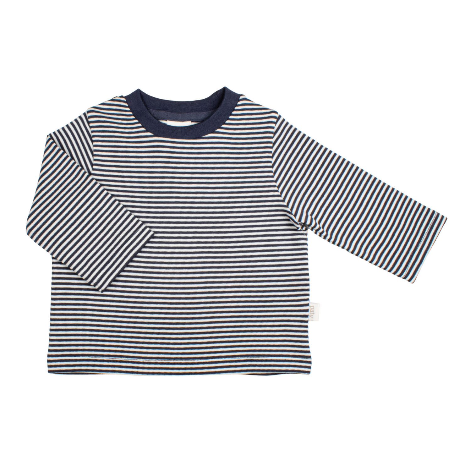 Paty Organic Cotton Long Sleeve Striped T-Shirt