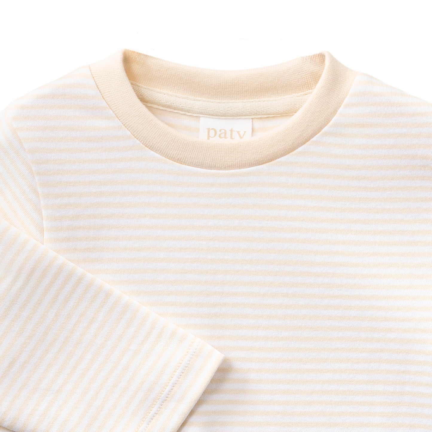 Paty Organic Cotton Long Sleeve Striped T-Shirt