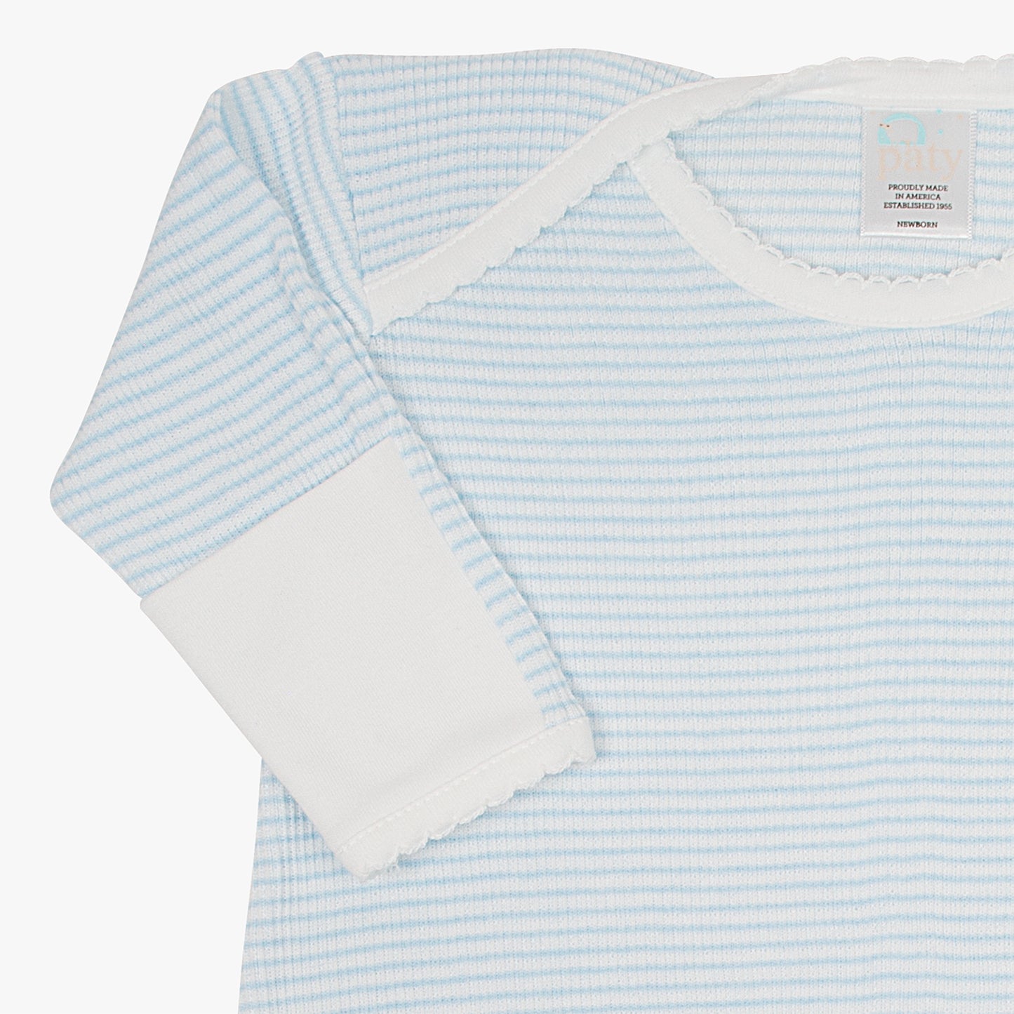 LS Rib Knit Lap Shoulder Gown #RB1501