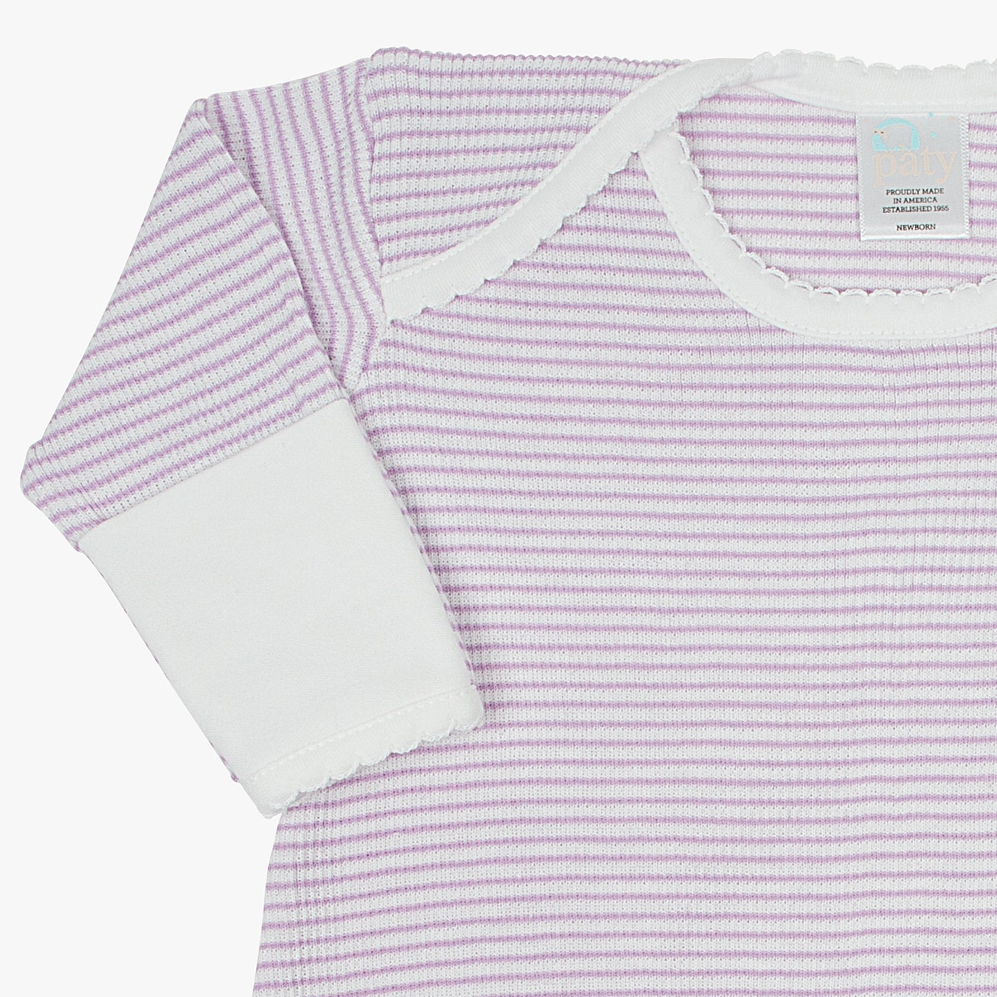 LS Rib Knit Lap Shoulder Gown #RB1501