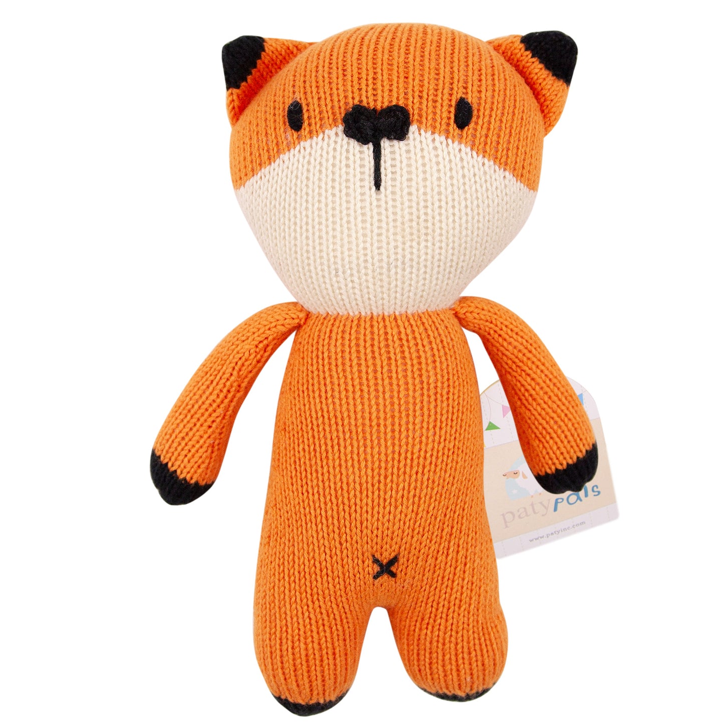 9" Paty Pal (Small) Knit Organic Fox