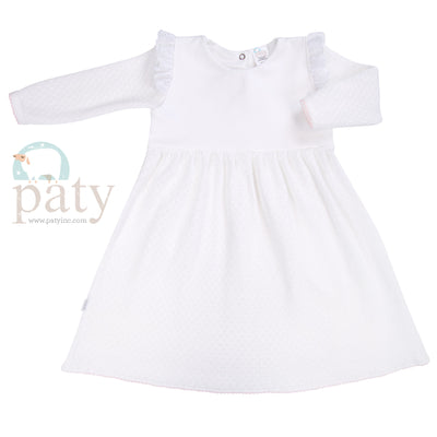 Paty Knit Dress with Eyelet #102LS