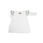 Paty Knit Angel Sleeve Long Sleeve Dress with Candy Cane (Christmas Collection)