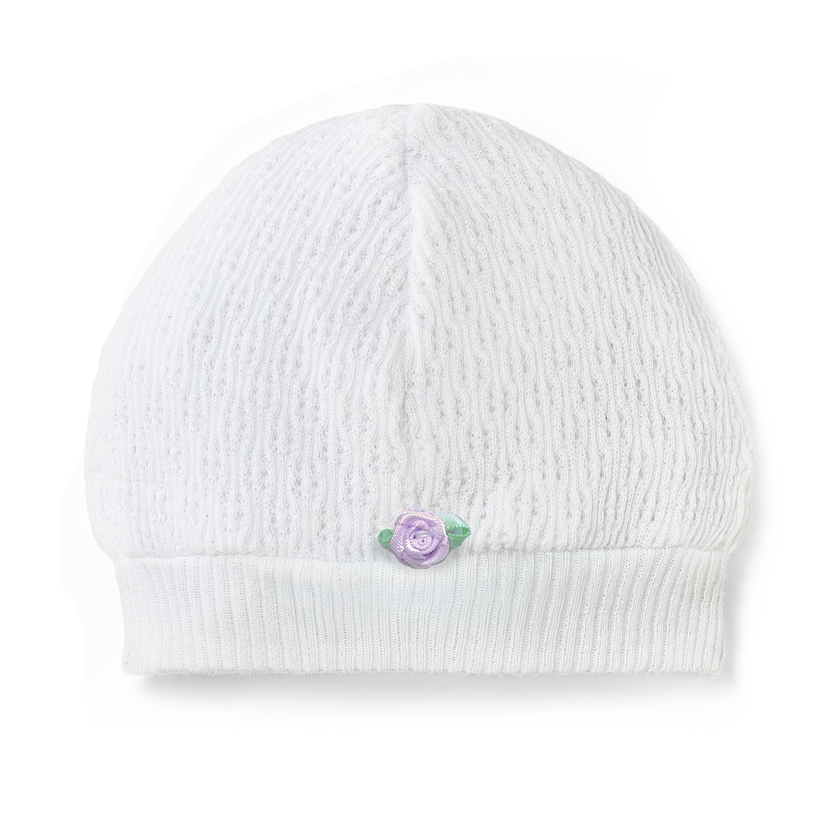 PatyKnit™ Rosette Beanie