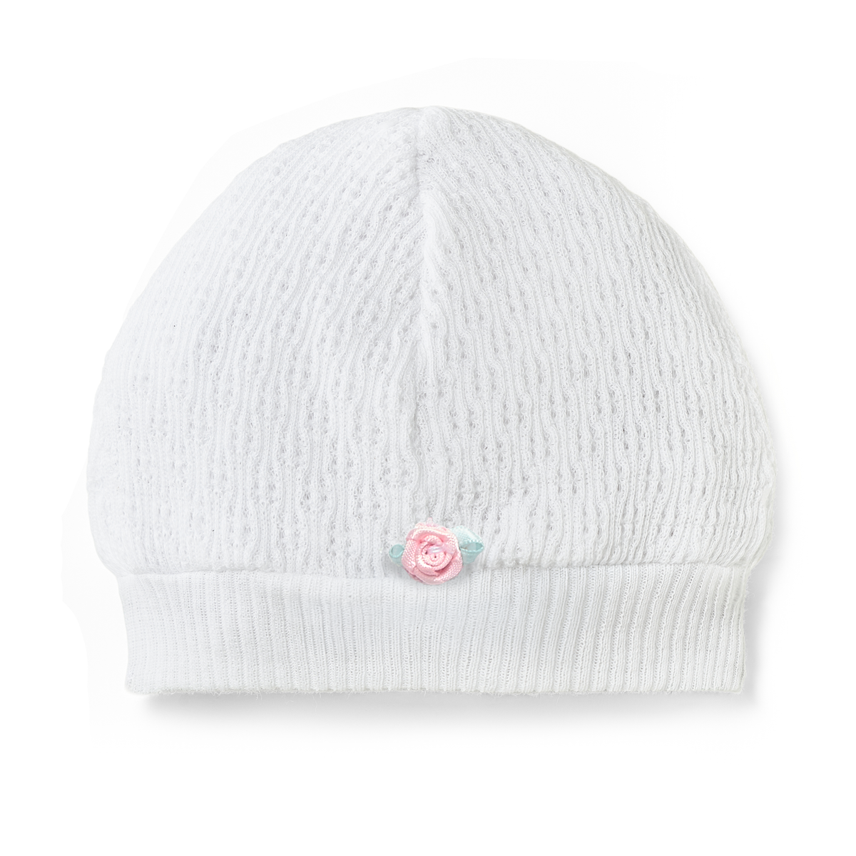 PatyKnit™ Rosette Beanie