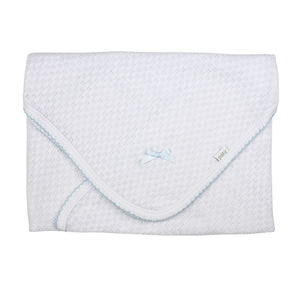 Paty Knit Receiving/Swaddle Blanket #107