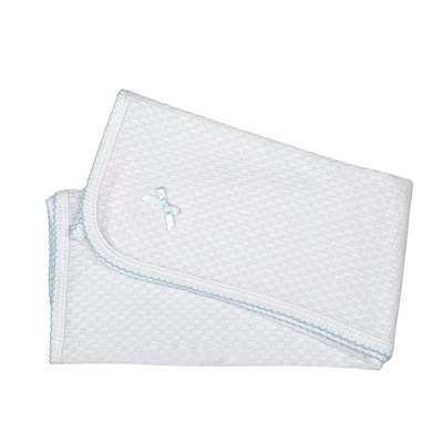 Paty Knit Receiving/Swaddle Blanket #107