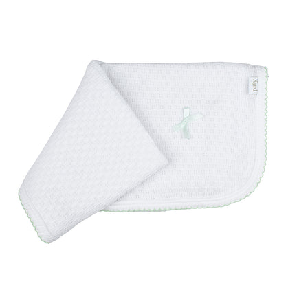 Paty Knit Receiving/Swaddle Blanket #107