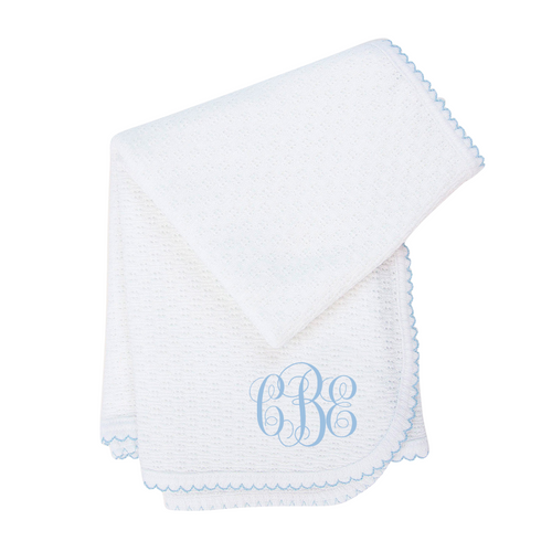 Monogrammed Blanket Interlocking Font
