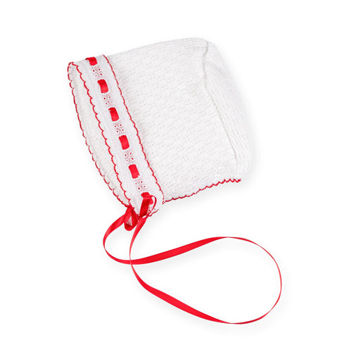 PatyKnit™ Eyelet Bonnet