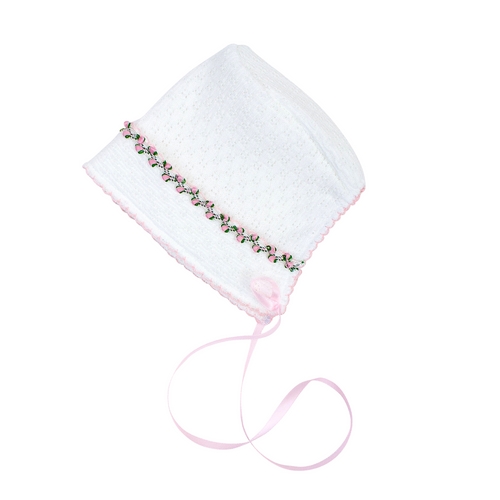 Paty Knit Bonnet (Ruth) #110RUTH