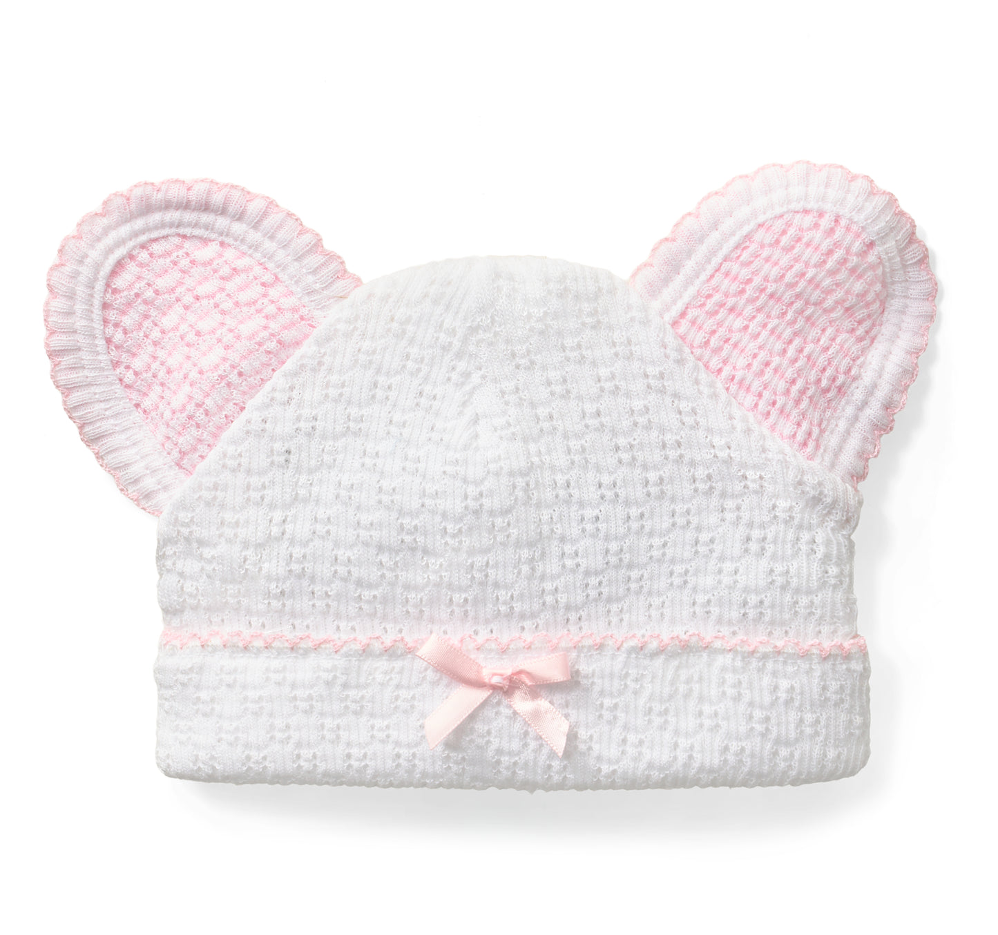 Paty Knit Bear Beanie