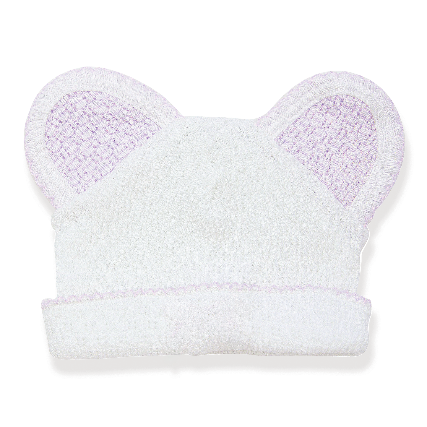 Paty Knit Bear Beanie