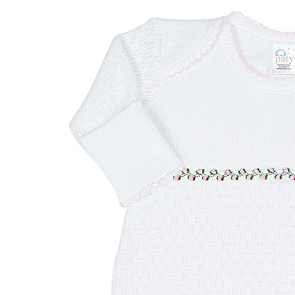 Ruth Overlap Shoulder Gown