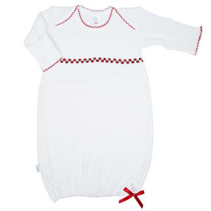 Ruth Overlap Shoulder Gown